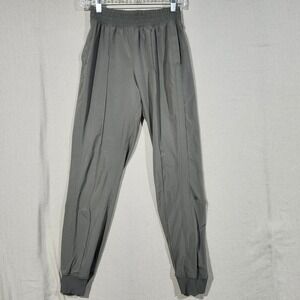 Lululemon Women Size 4 Olive Jogger Pants‎ Athletic Workout Running Lightweight